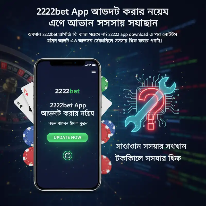 2222bet App আপডেট এবং ট্রাবলশুটিং গাইড